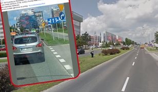 Gangsterzy w Rzeszowie? Z samochodu celowali bronią do przechodniów