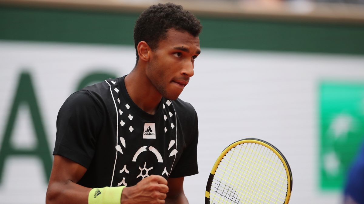 PAP/EPA / MARTIN DIVISEK  / Na zdjęciu: Felix Auger-Aliassime