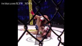 KSW 61. Co za duszenie nogami! Zobacz jak Damian Stasiak poddał rywala