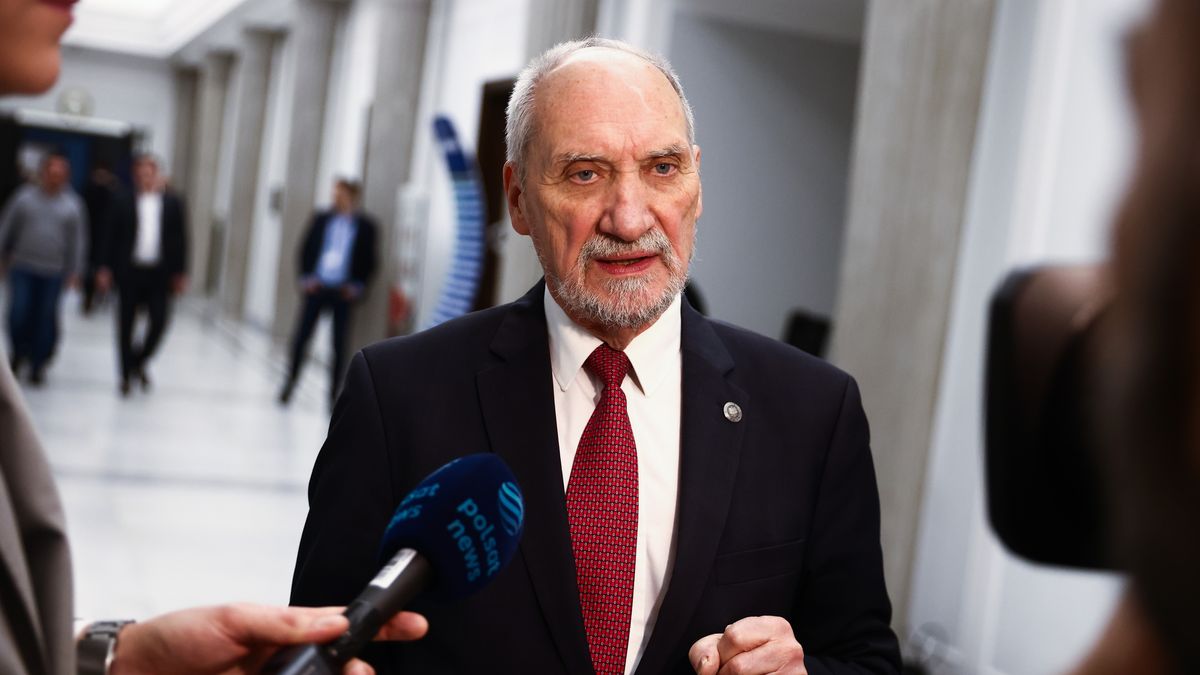 Former Minister of Defence Antoni Macierewicz attends the parliament session in Warsaw, Poland on December 12, 2023.  (Photo by Beata Zawrzel/NurPhoto via Getty Images)