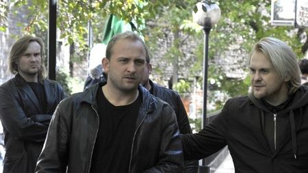 Zbierał materiały do filmu...