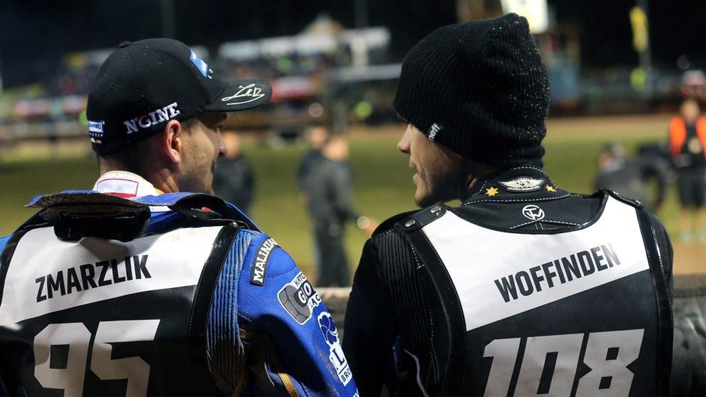 WP SportoweFakty / Jarosław Pabijan / Na zdjęciu: Bartosz Zmarzlik i Tai Woffinden