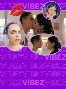 Selena Gomez całuje Carę Delevingne w "Zbrodniach po sąsiedzku". Fani kpią