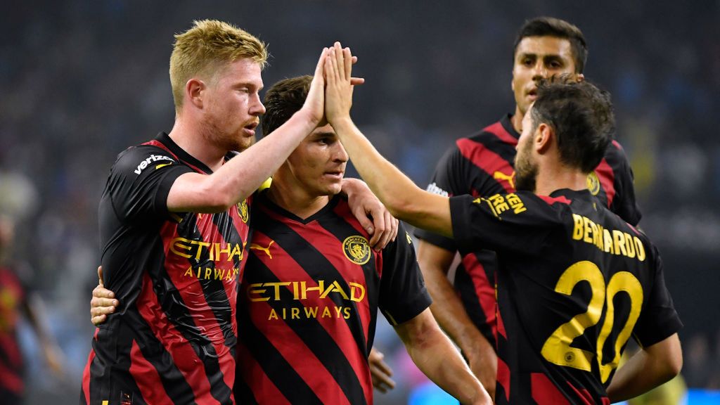 Getty Images / Logan Riely / Na zdjęciu: piłkarze Manchesteru City