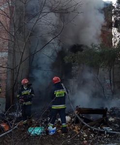 Pożar w Legionowie. W akcji kilka zastępów