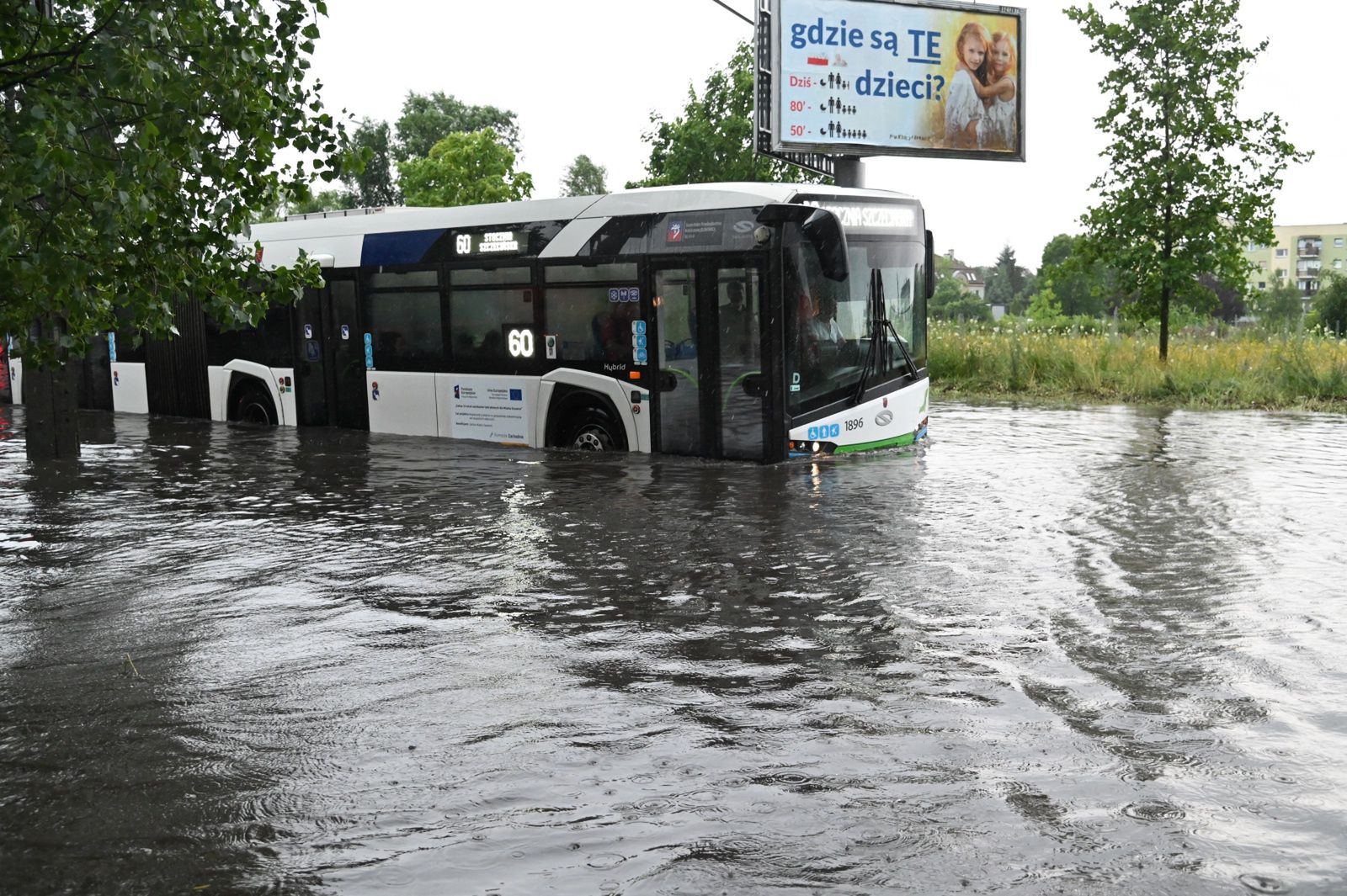 Szczecin po nawałnicy
