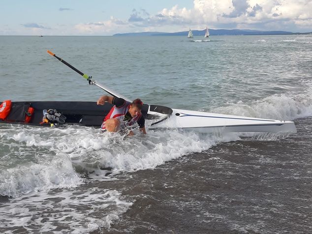 Maciej Zawojski w czasie treningów we Włoszech (fot. Maciej Zawojski, archiwum prywatne)