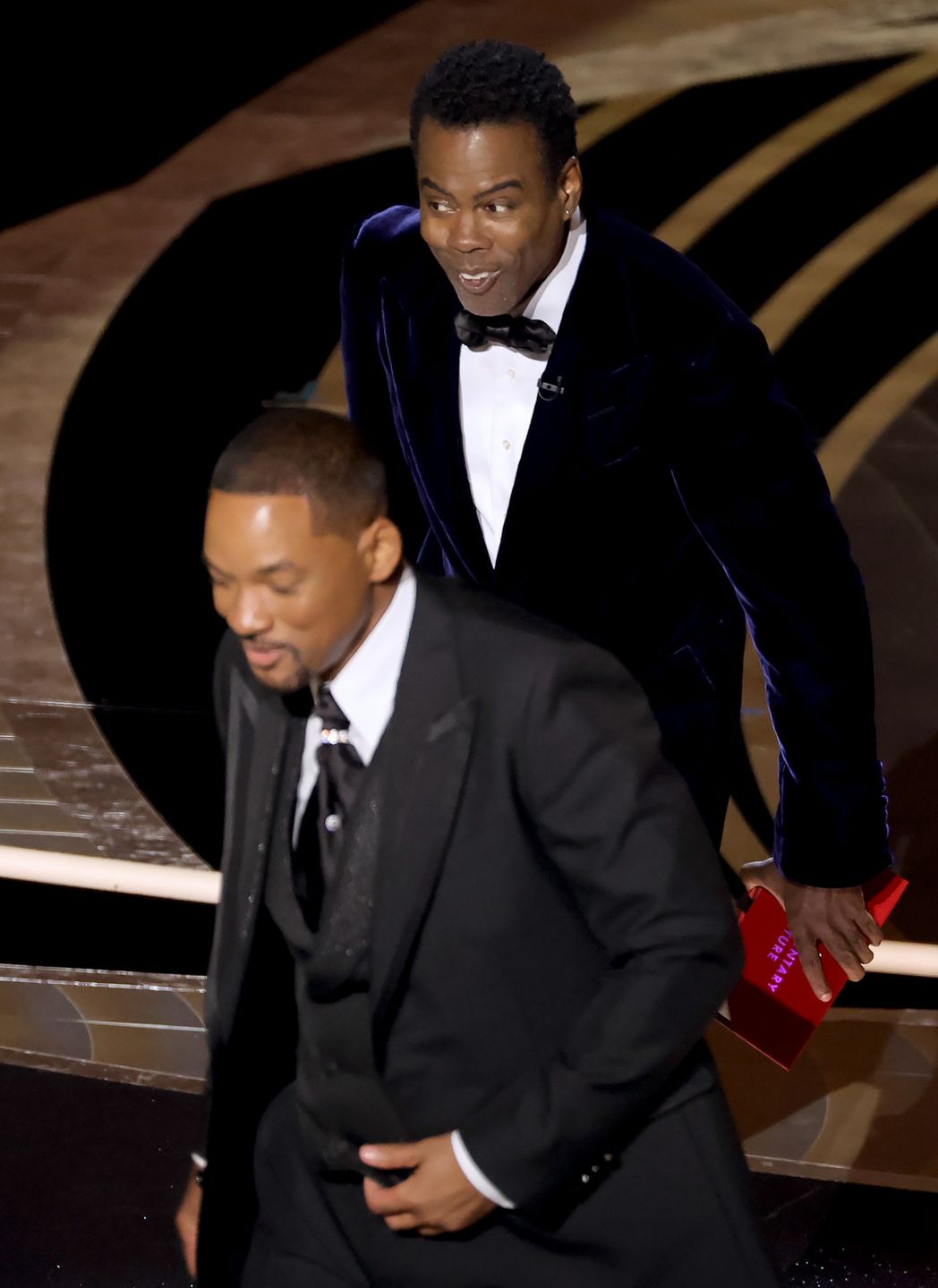 Will Smith policzkuje Chrisa Rocka