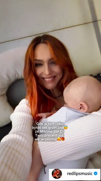 Joanna Lazer z synem