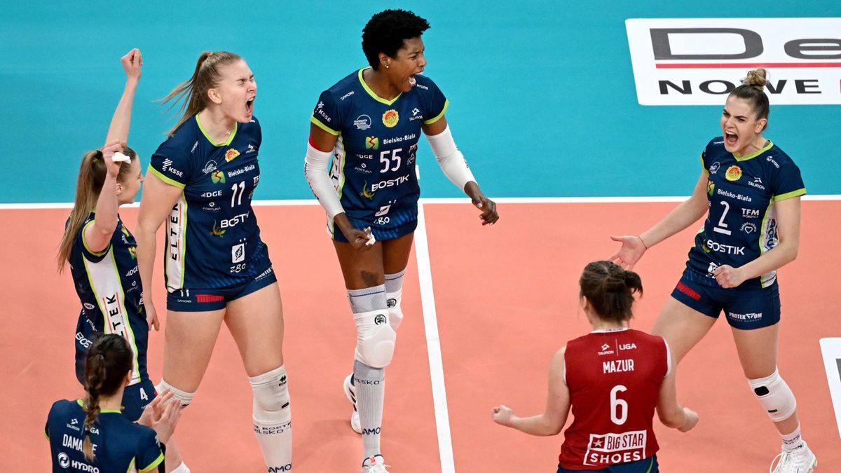 PAP / Darek Delmanowicz / Na zdjęciu: siatkarki BKS-u BOSTIK ZGO Bielsko-Biała