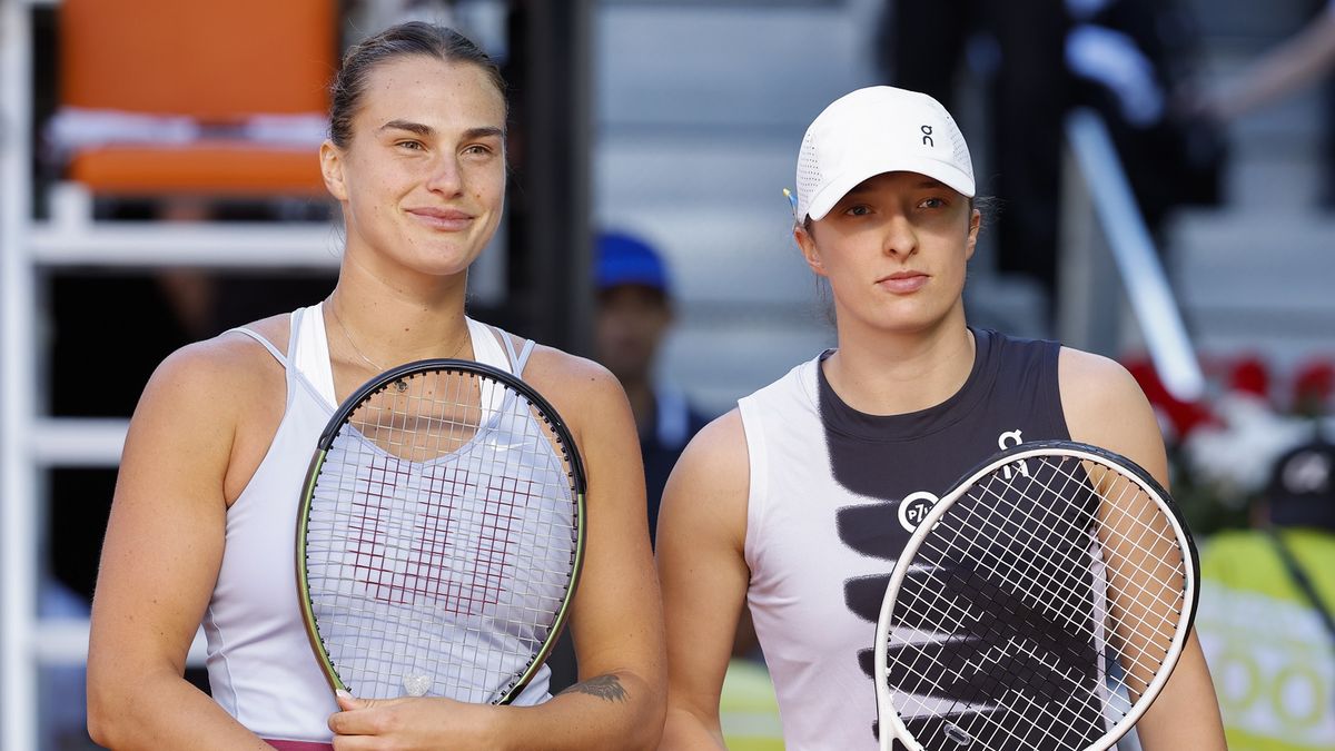 Zdjęcie okładkowe artykułu: PAP/EPA / Chema Moya / Na zdjęciu: Aryna Sabalenka i Iga Świątek