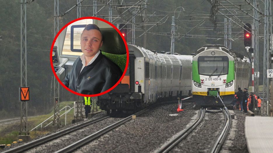 Maszynista jako pierwszy zauważył brakujący element torów