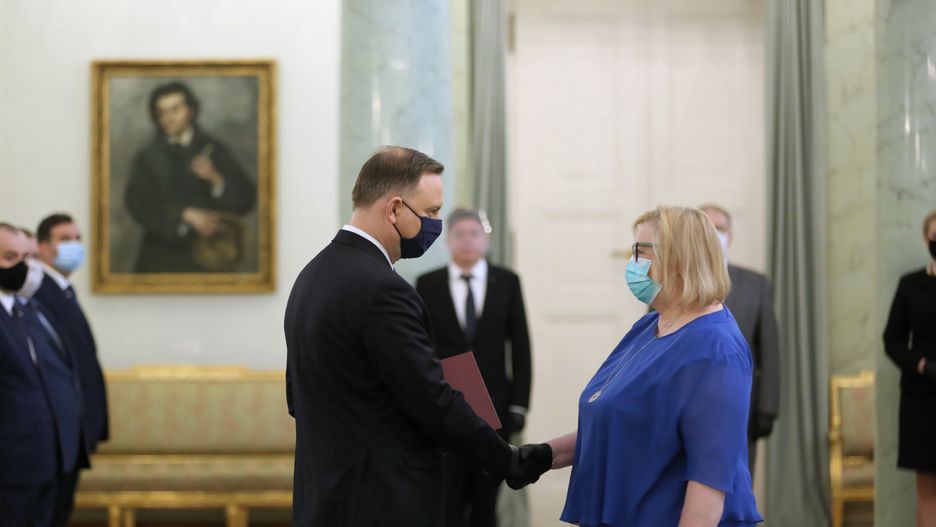 I prezes SN Małgorzata Manowska została zaprzysiężona przez Andrzeja Dudę