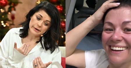 Zmachana Katarzyna Cichopek, przy akompaniamencie "Sexy and I Know It", zasuwa na bieżni: "Syn mnie zmotywował"