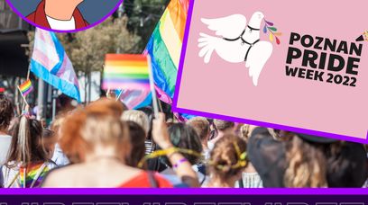 Znamy symbol Poznań Pride Week 2022. To gołąbek pokoju z obrożą BDSM