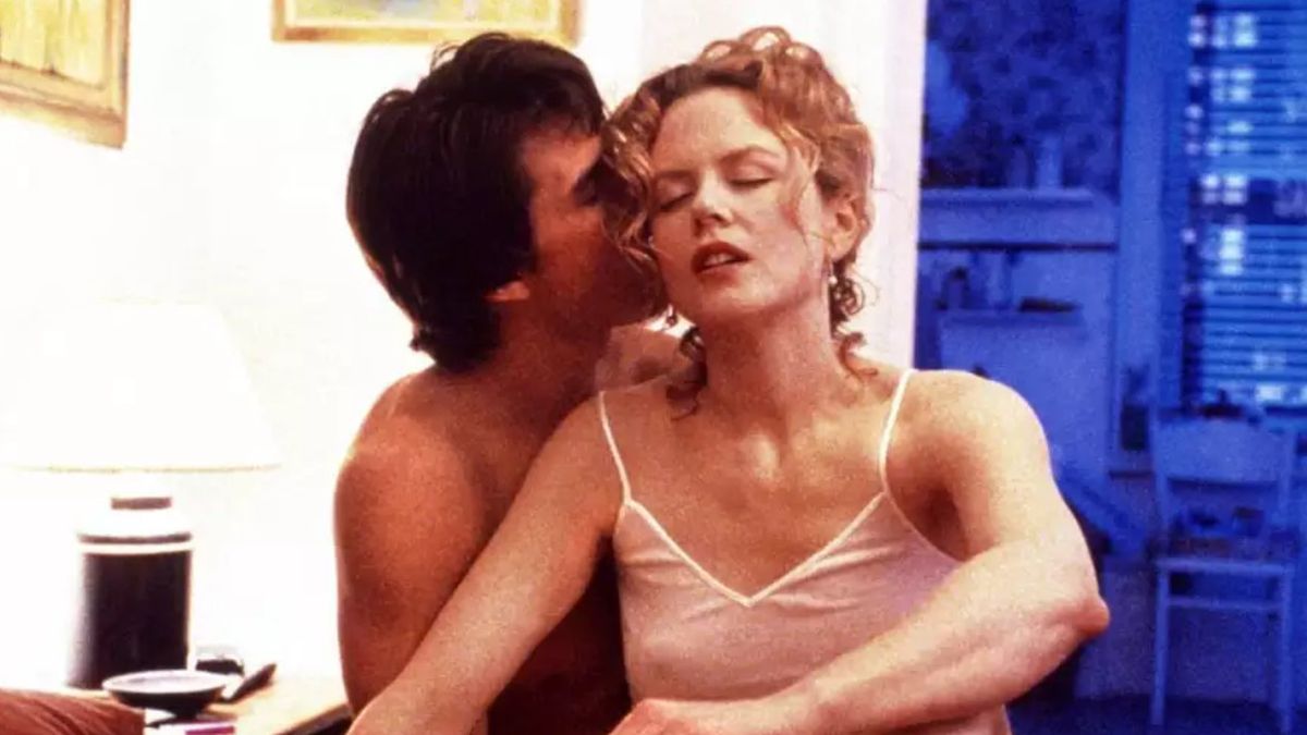 Kadr z filmu "Oczy szeroko zamknięte"