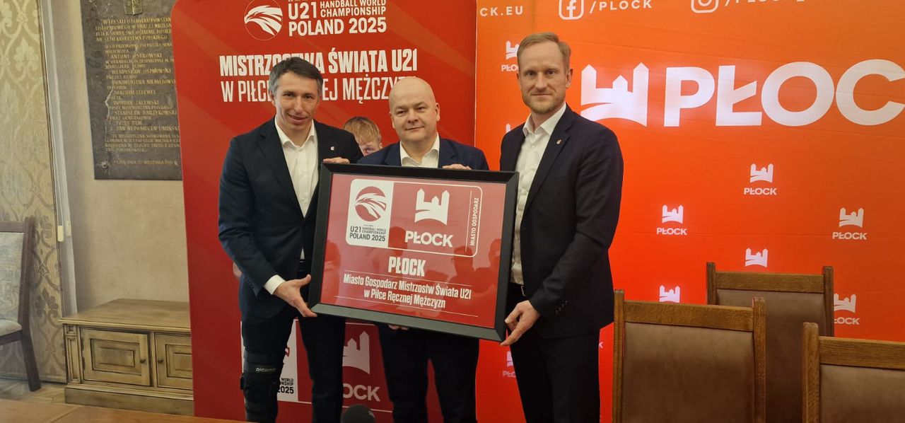Płock jednym z gospodarzy Mistrzostw Świata Mężczyzn w piłce ręcznej do lat 21