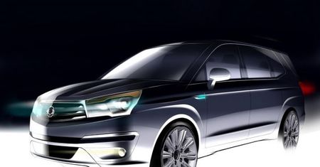 Nowy SsangYong Rodius - pierwsze szkice [aktualizacja]