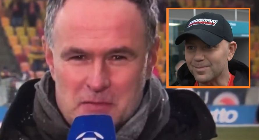 Reporter o "poślizgnięciu" Nawrockiego z kibicami. Szef Canal+ Sport: nie akceptuję tego