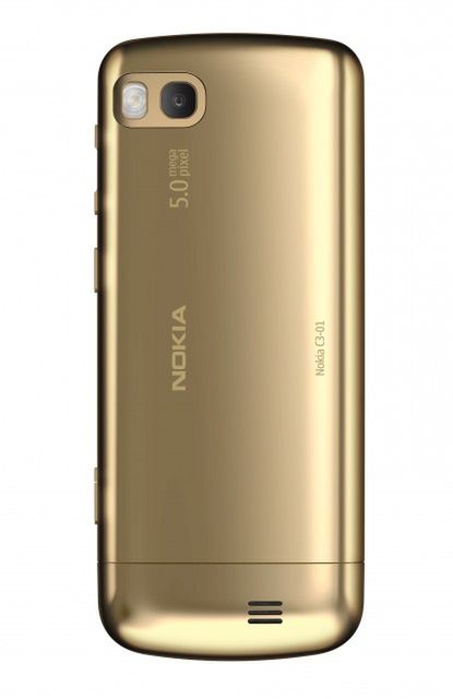 Nokia Touch & Type C3-01 Gold Edition (fot. Nokia)