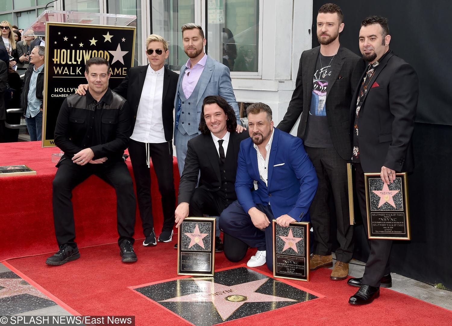 N-SYNC otrzymał swoją gwiazdę w Hollywoodzkiej Alei Sław