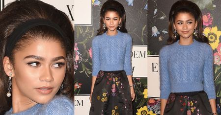 Natapirowana Zendaya na pokazie sieciówki