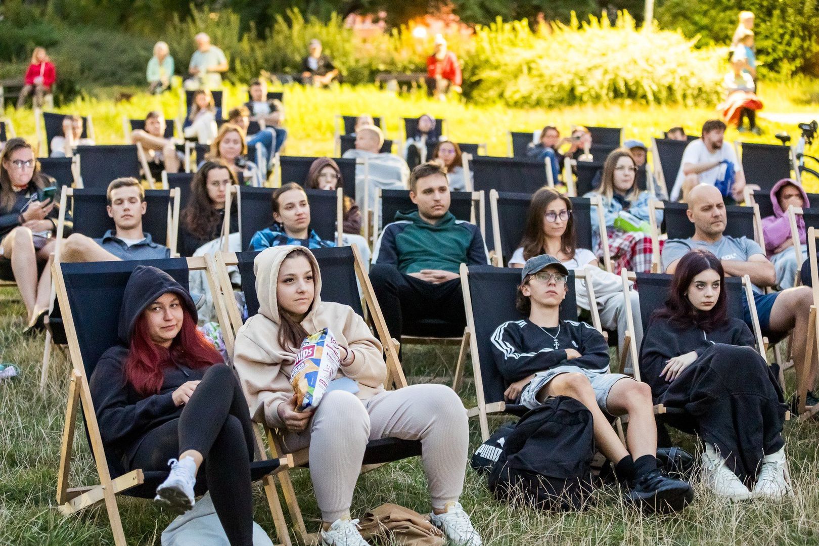 Kino plenerowe na Żoliborzu
