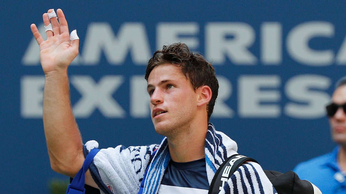 PAP/EPA / JUSTIN LANE / Na zdjęciu: Diego Schwartzman