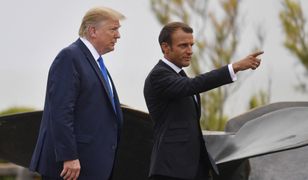 Macron rozmawiał z Trumpem. "Bardzo dobra dyskusja"