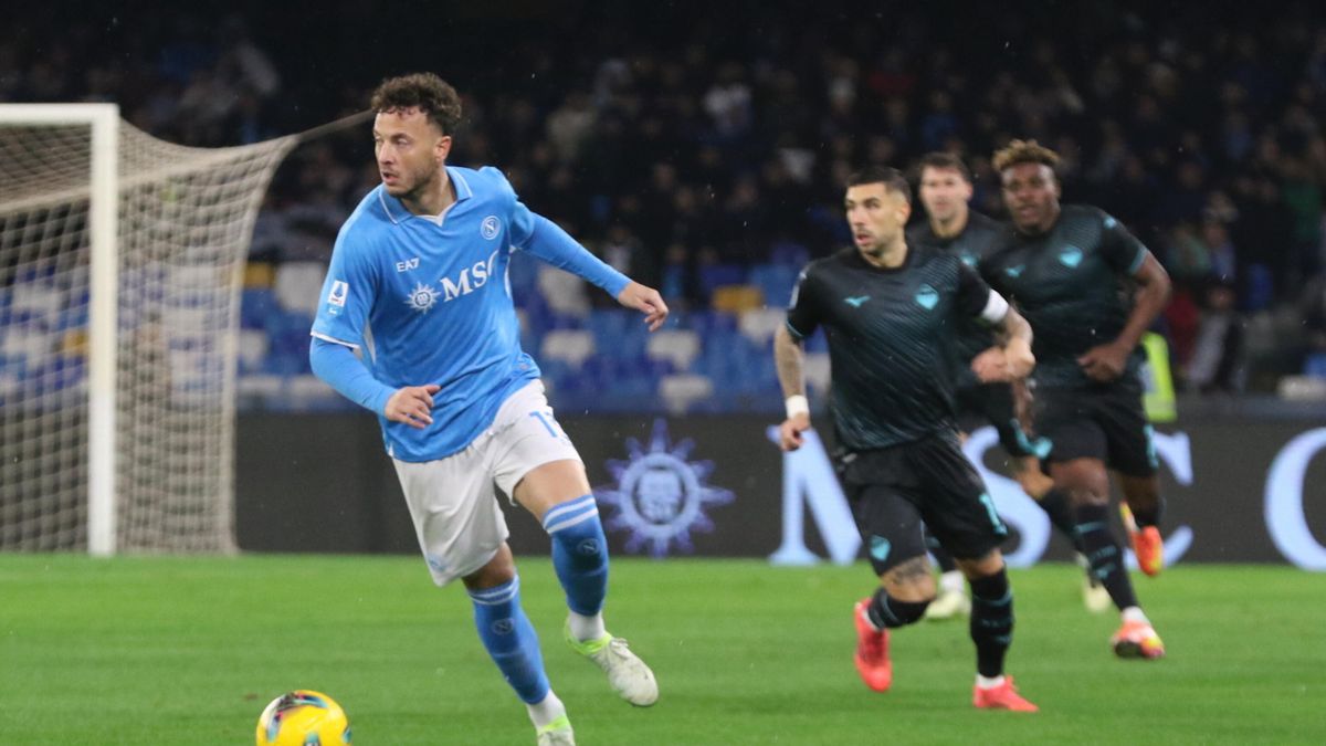 PAP/EPA / Cesare Abbate / Mecz Serie A: SSC Napoli - Lazio