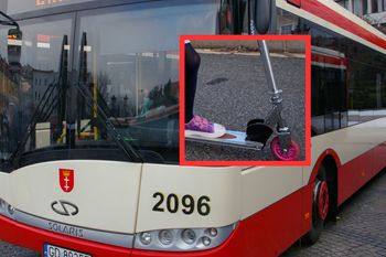 Dziecko nie mogło wejść do autobusu z hulajnogą. ZTM wyjaśnia