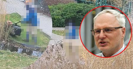 Zobaczyła go przez okno i złapała za telefon. Profesor odpowiada