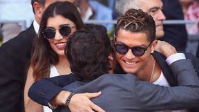 Cristiano Ronaldo na meczu Rafaela Nadala z Novakiem Djokoviciem (galeria)