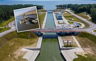 Nowy odcinek drogi wodnej przez Mierzeję. To kluczowe trzy kilometry