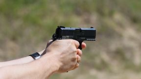 Incydent na strzelnicy. 37-latek trafił do szpitala