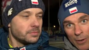 Skoki narciarskie. Puchar Świata Sapporo 2020. Piotr Żyła przeszkodził Michalowi Doleżalowi. Przerwał wywiad