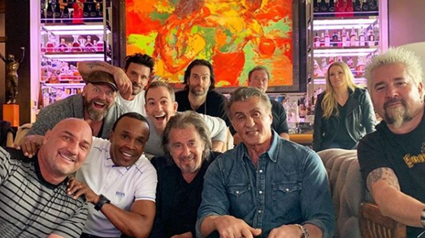 Zdjęcie okładkowe artykułu: Instagram / Na zdjęciu: Sylvester Stallone z przyjaciółmi