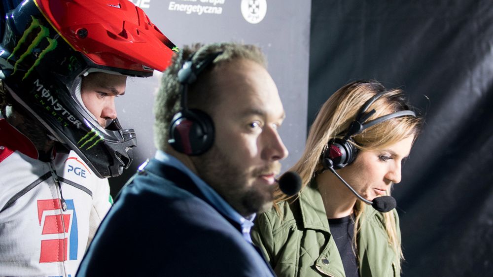 WP SportoweFakty / Wojciech Tarchalski / Studio nSport+. W środku Sławomir Kryjom