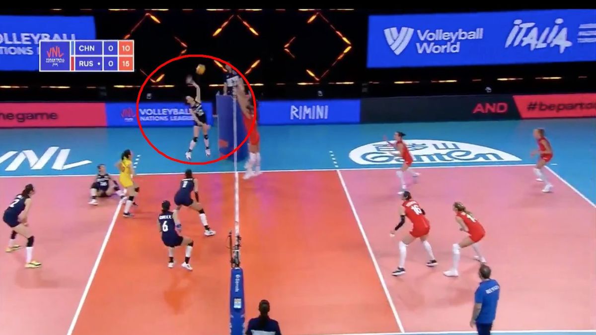 Zdjęcie okładkowe artykułu: Twitter / Volleyball World  / Mecz Chiny - Rosja w Lidze Narodów