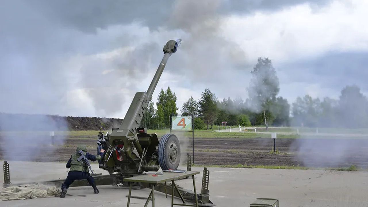 Ukrainian brigade takes out five Russian Howitzers in a single day