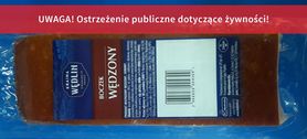 GIS wycofuje boczek z Biedronki. Boczek wędzony "Kraina wędlin" może zawierać bakterie Listerii