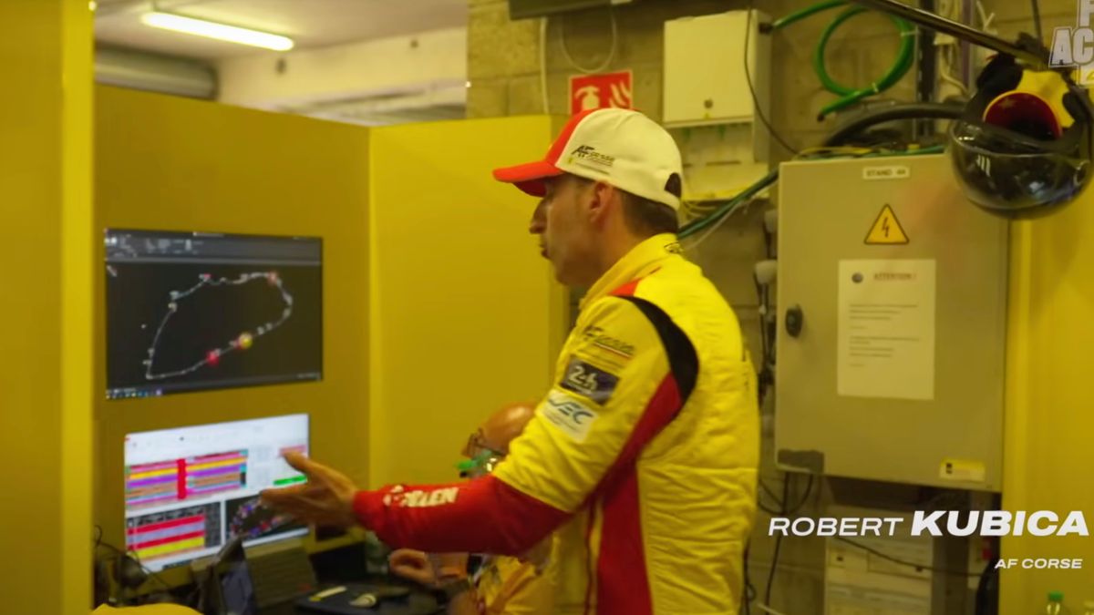 YouTube / FIA WEC / Na zdjęciu: Robert Kubica 