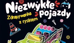 Niezwykłe pojazdy. Zdrapywanka z rysikiem