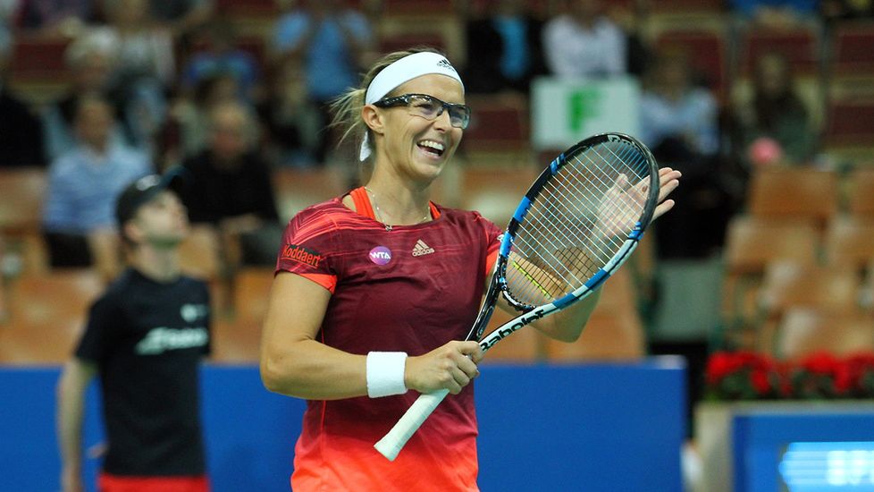 WP SportoweFakty / Krzysztof Porębski / Na zdjęciu: Kirsten Flipkens