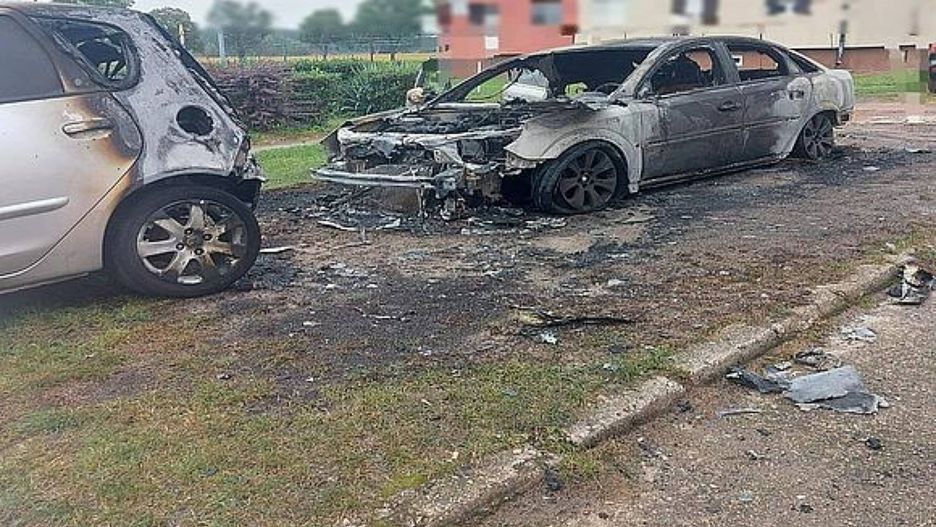 Podpalono samochód policjanta