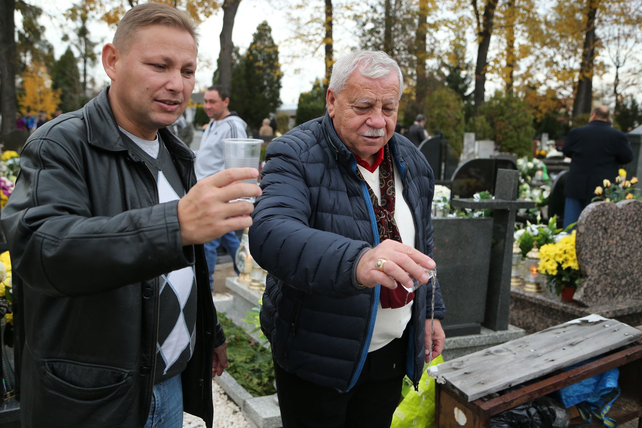 Romskie Zaduszki na Cmentarzu Brochowskim we Wroclawiu w 2018 roku.
