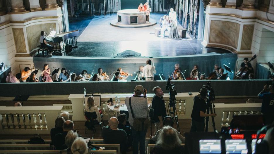 Konferencja prasowa i fragment próby „Idomeneo”, VIII Letni Festiwal Polskiej Opery Królewskiej „Opera seria” © G. Mart