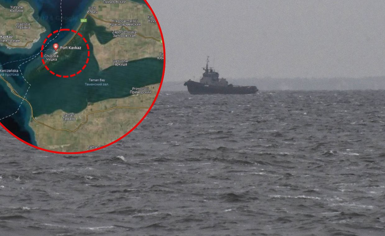 Ukrainian drone strike ousts Russian ships from Sea of Azov