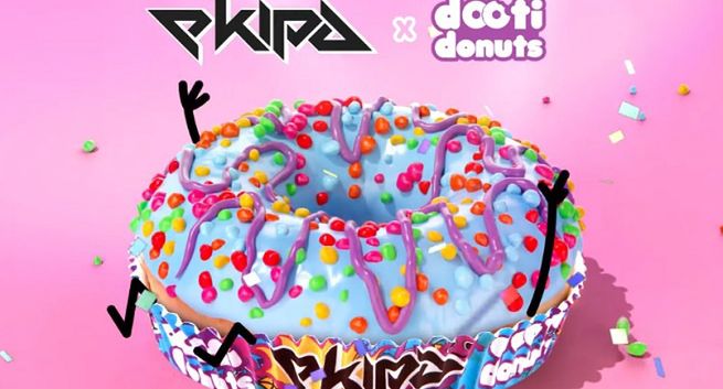 Biedronka sprzedaje donuty pod marką influencerskiej Ekipy