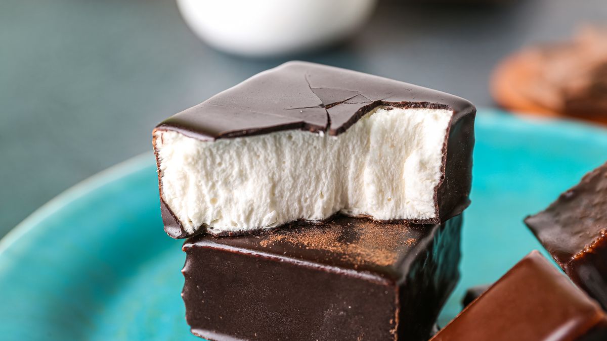 Skyrowy deser z czekoladą